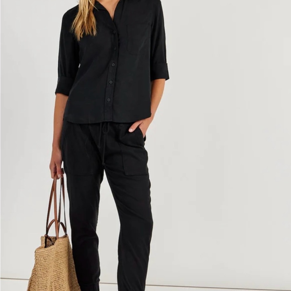 Bella Dahl Black Jogger Set